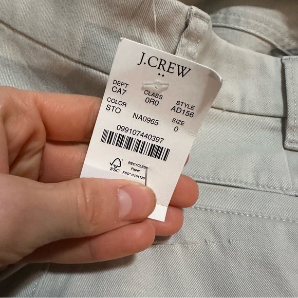 J crew stone High-rise girlfriend chino pant - Picture 5 of 6